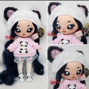 MGA Na Na Na Surprise 7" Mimi Joyful Doll From Panda Family 2021 Asian Cute